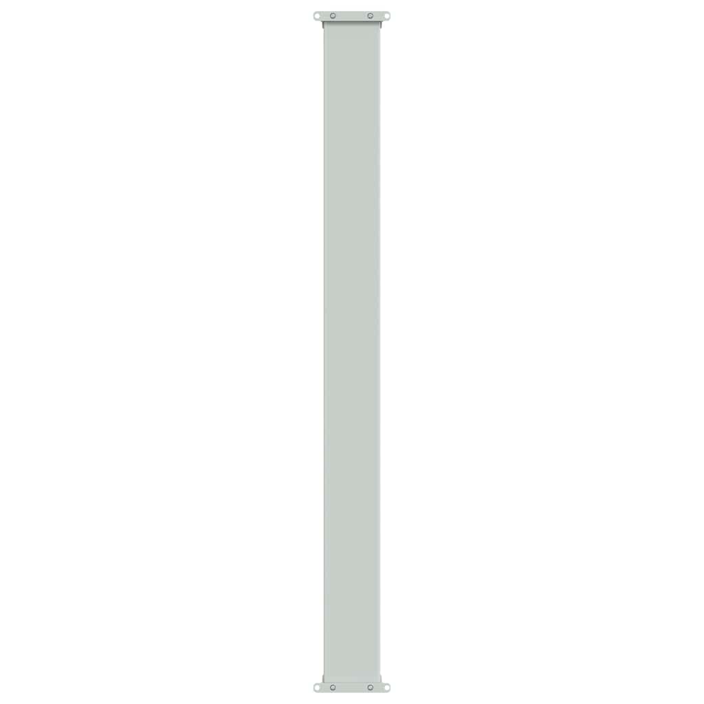 Uvlačiva bočna tenda za terasu 120 x 500 cm smeđa