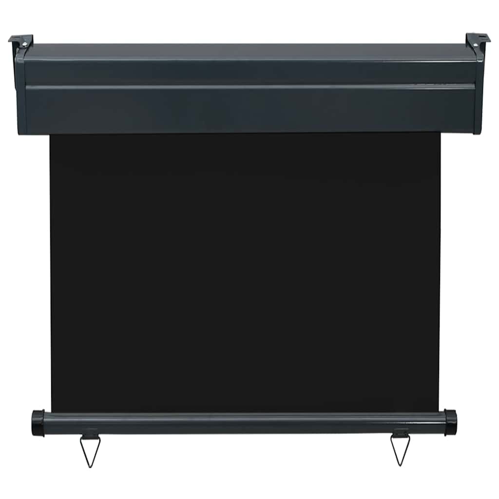 Balkonska bočna tenda 85 x 250 cm crna