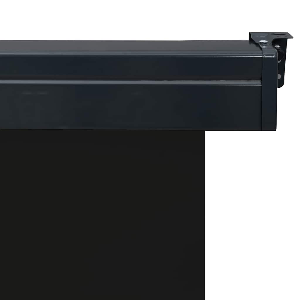 Balkonska bočna tenda 85 x 250 cm crna