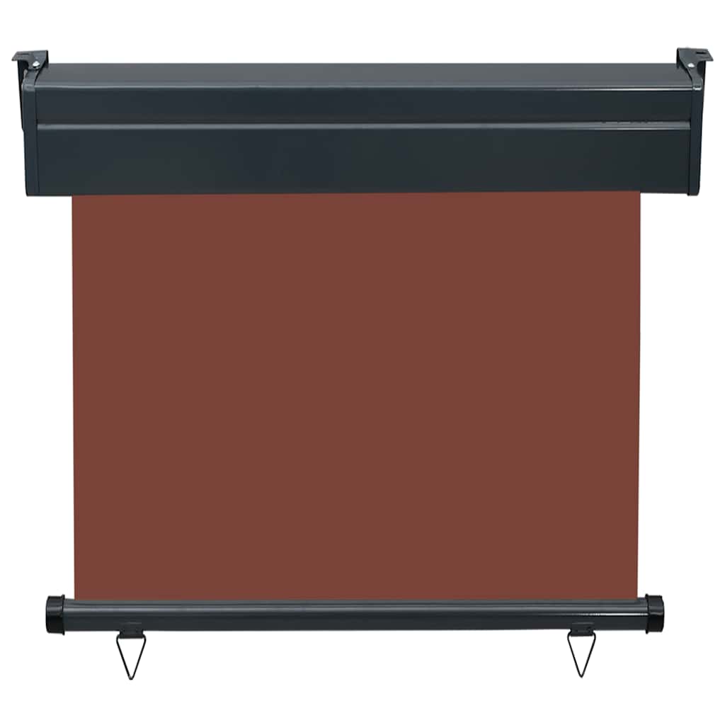 Balkonska bočna tenda 85 x 250 cm smeđa