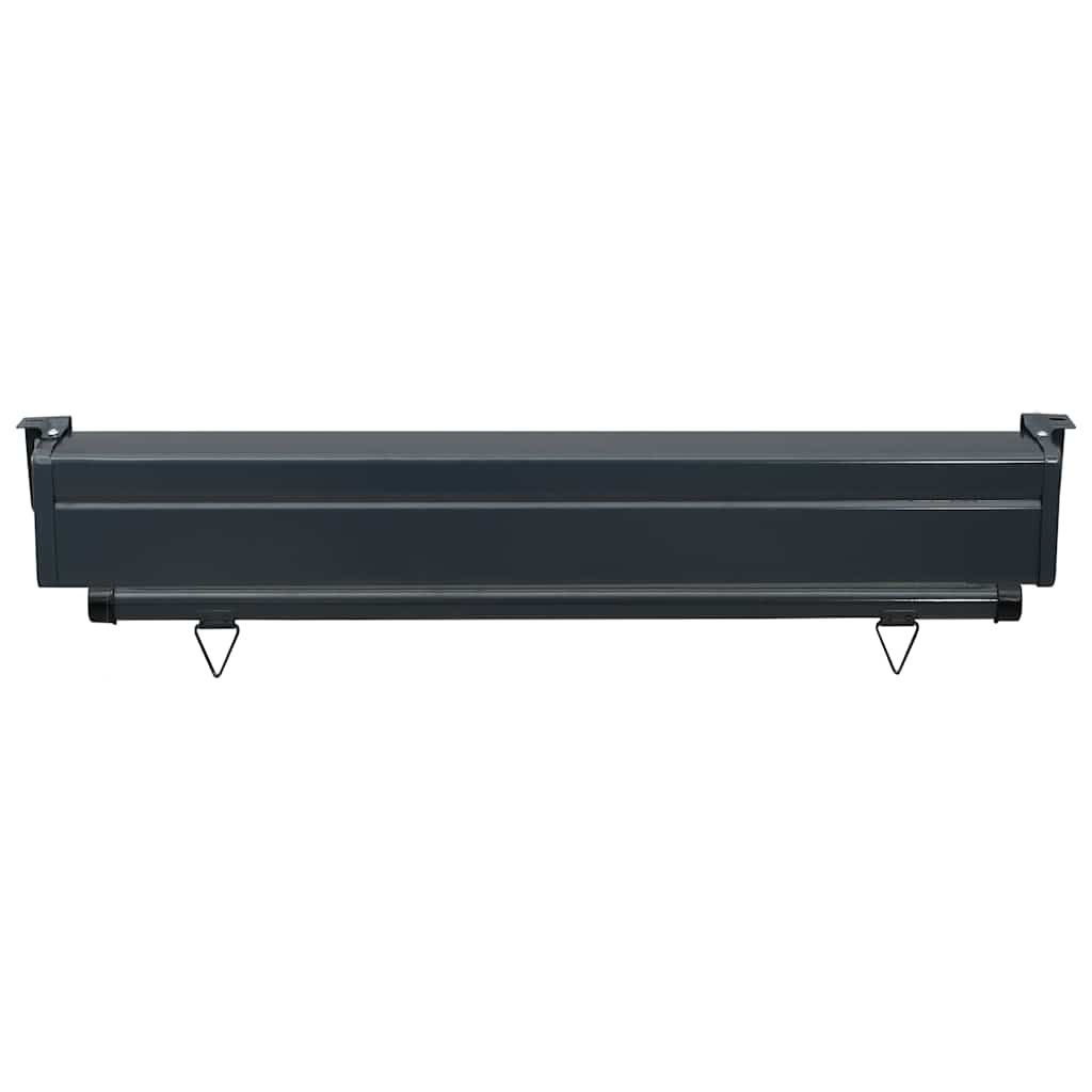 Balkonska bočna tenda 105 x 250 cm siva