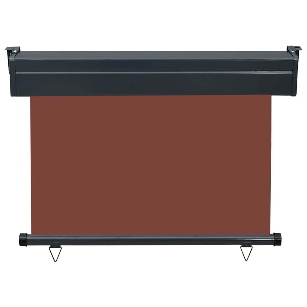 Balkonska bočna tenda 105 x 250 cm smeđa