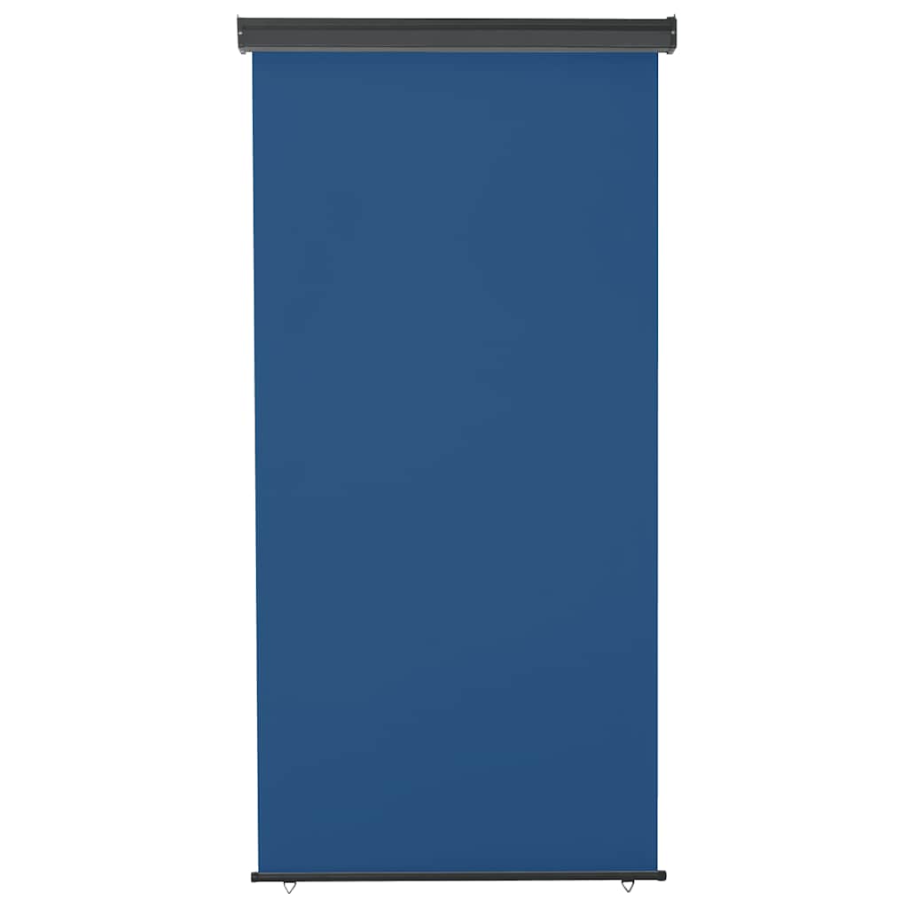 Balkonska bočna tenda 125 x 250 cm plava