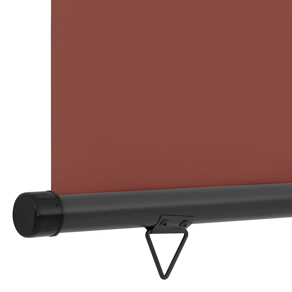 Balkonska bočna tenda 125 x 250 cm smeđa