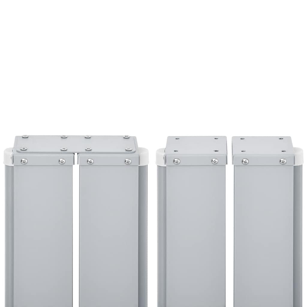 Uvlačiva bočna tenda 100 x 1000 cm antracit