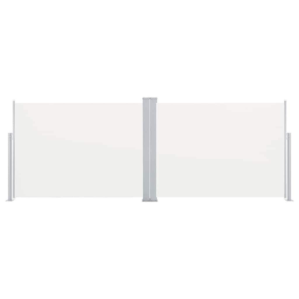 Uvlačiva bočna tenda 120 x 1000 cm krem