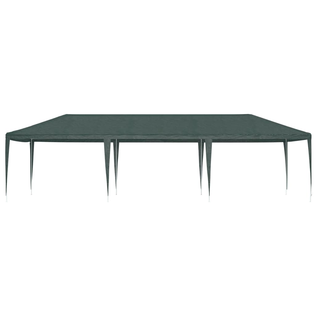 Profesionalni šator za zabave 4 x 9 m zeleni 90 g/m²