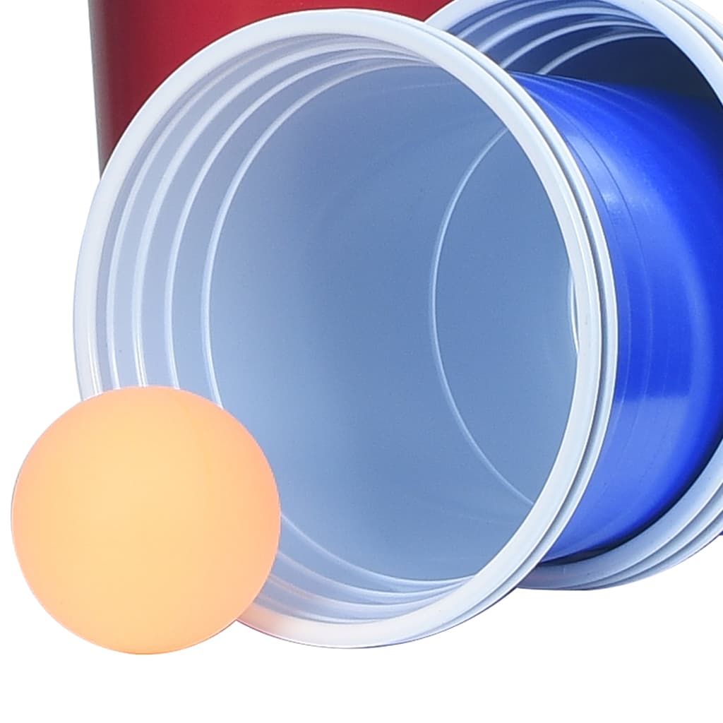 Stolni set za pivski pong 0,5 L plastični