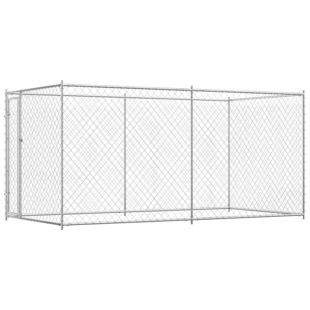 Vanjski kavez za pse 382 x 192 x 185 cm
