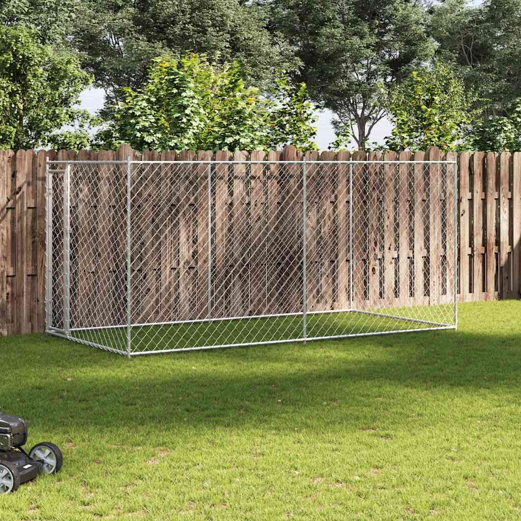 Vanjski kavez za pse 382 x 192 x 185 cm