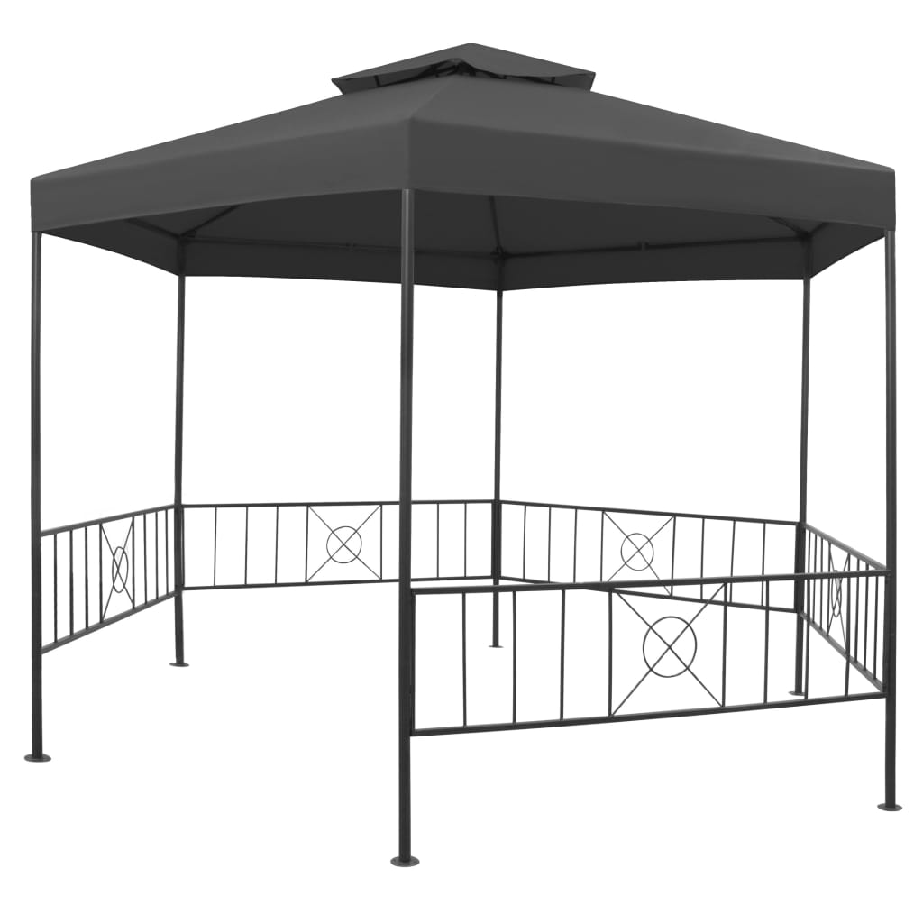 Vrtna sjenica 323 x 275 x 265 cm antracit