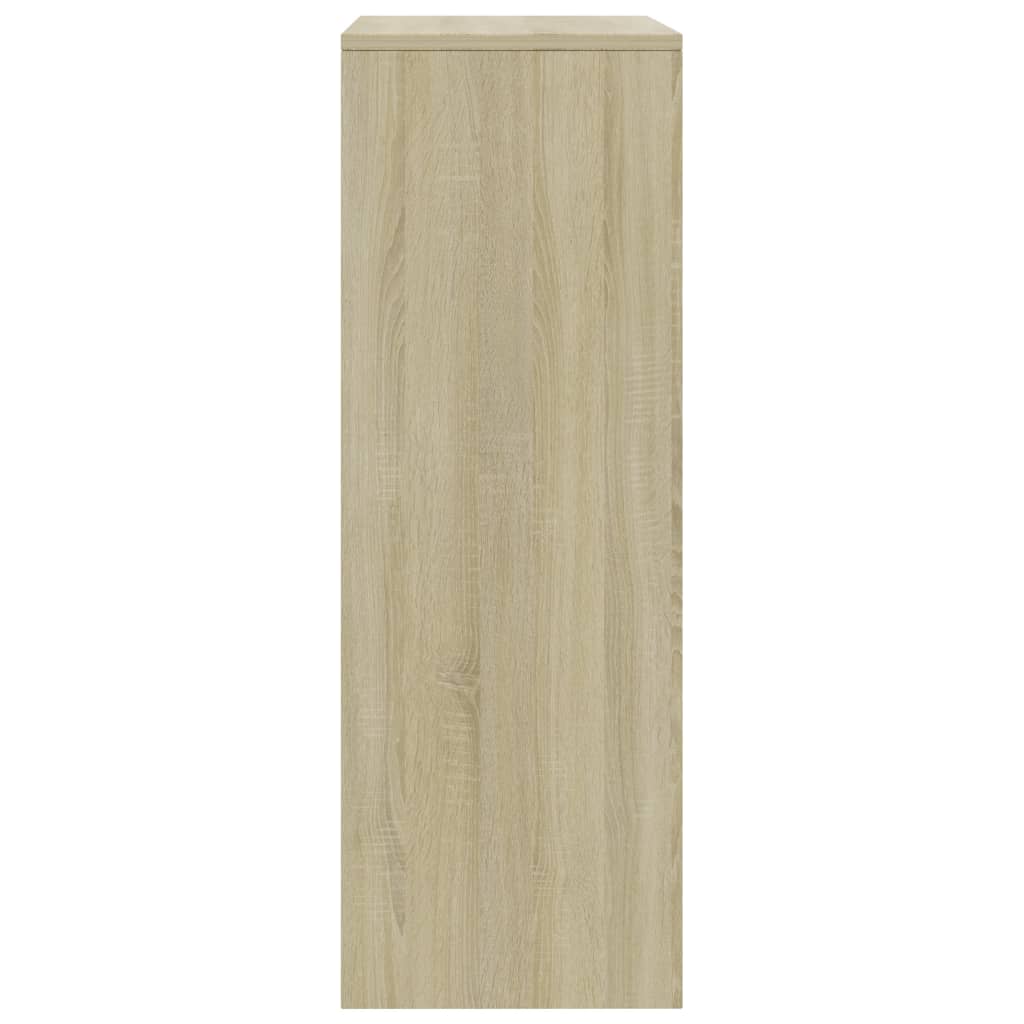 Komoda sa 6 ladica boja hrasta sonome 50 x 34 x 96 cm drvena