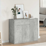 Komoda siva boja betona 88 x 30 x 70 cm od konstruiranog drva