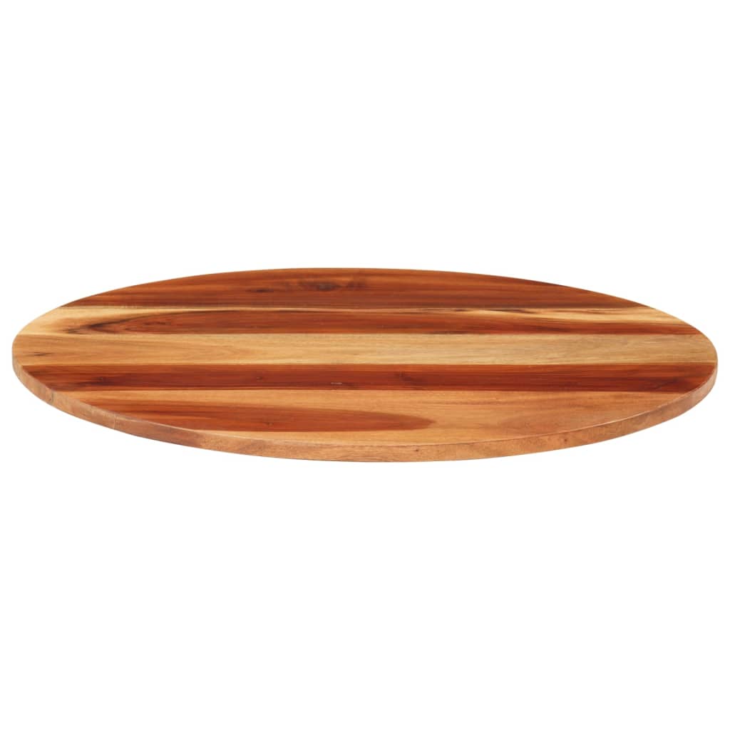 Stolna ploča od masivnog drva bagrema okrugla 15 - 16 mm 60 cm