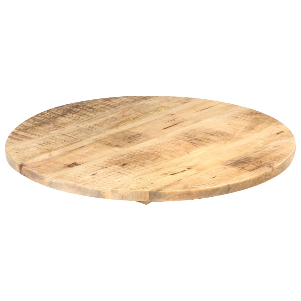 Stolna ploča od masivnog drva manga okrugla 25 - 27 mm 70 cm