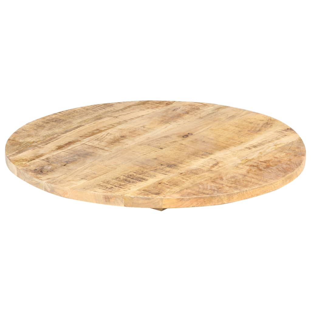 Stolna ploča od masivnog drva manga okrugla 25 - 27 mm 80 cm