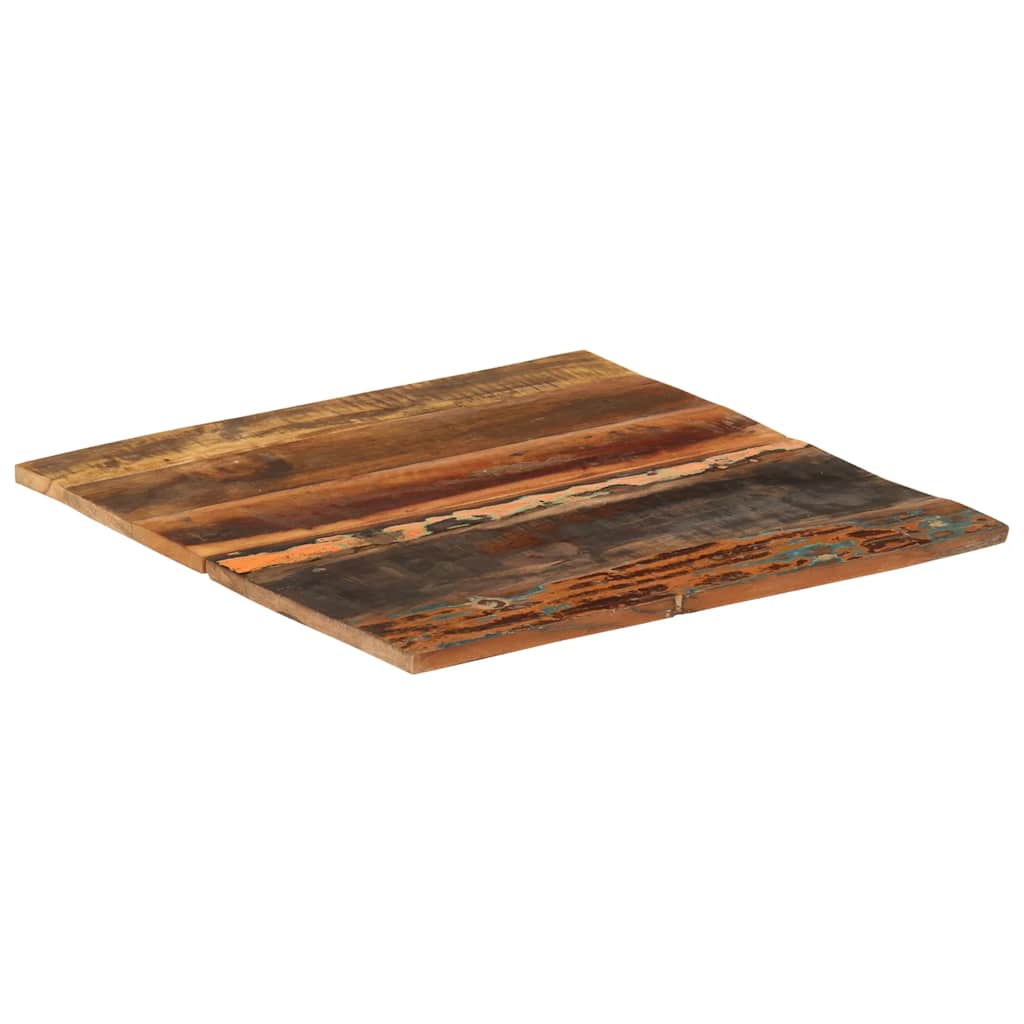Četvrtasta stolna ploča 60x60 cm 15 - 16 mm od obnovljenog drva