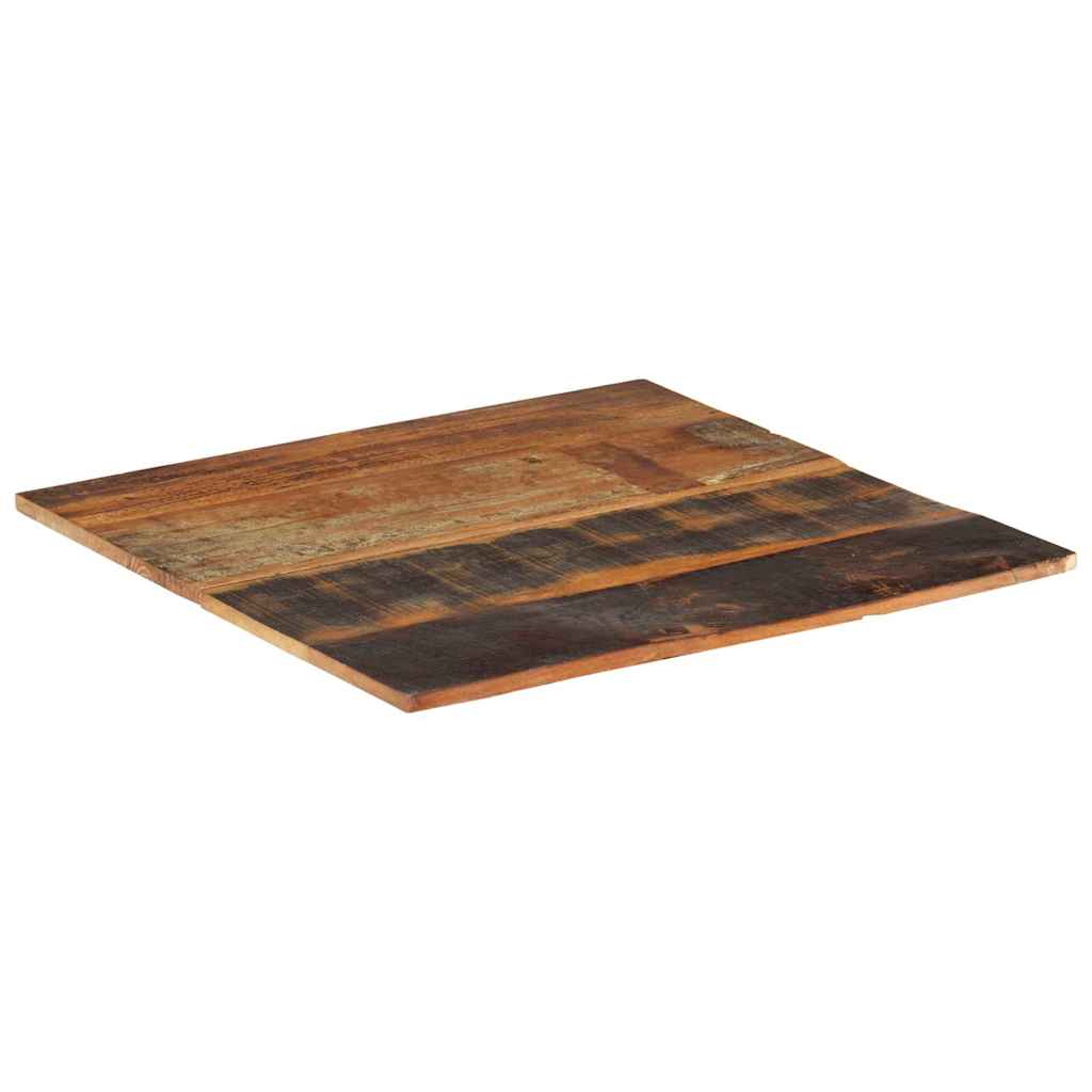Četvrtasta stolna ploča 70x70 cm 15 - 16 mm od obnovljenog drva