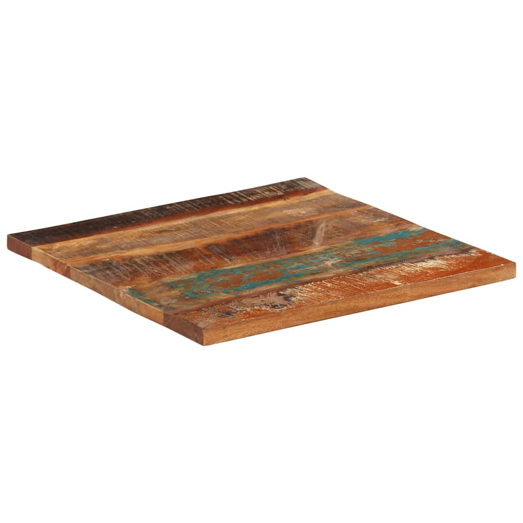 Četvrtasta stolna ploča 60x60 cm 25 - 27 mm od obnovljenog drva