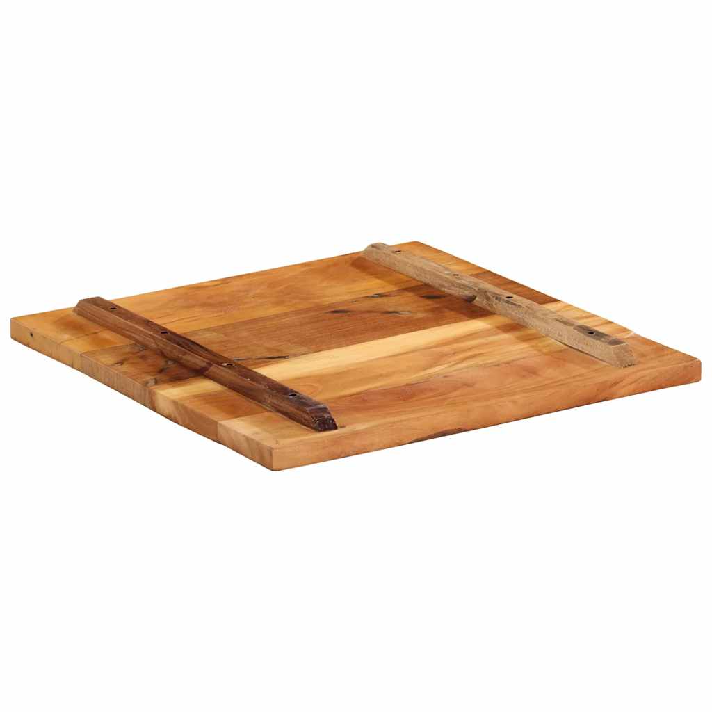 Četvrtasta stolna ploča 60x60 cm 25 - 27 mm od obnovljenog drva