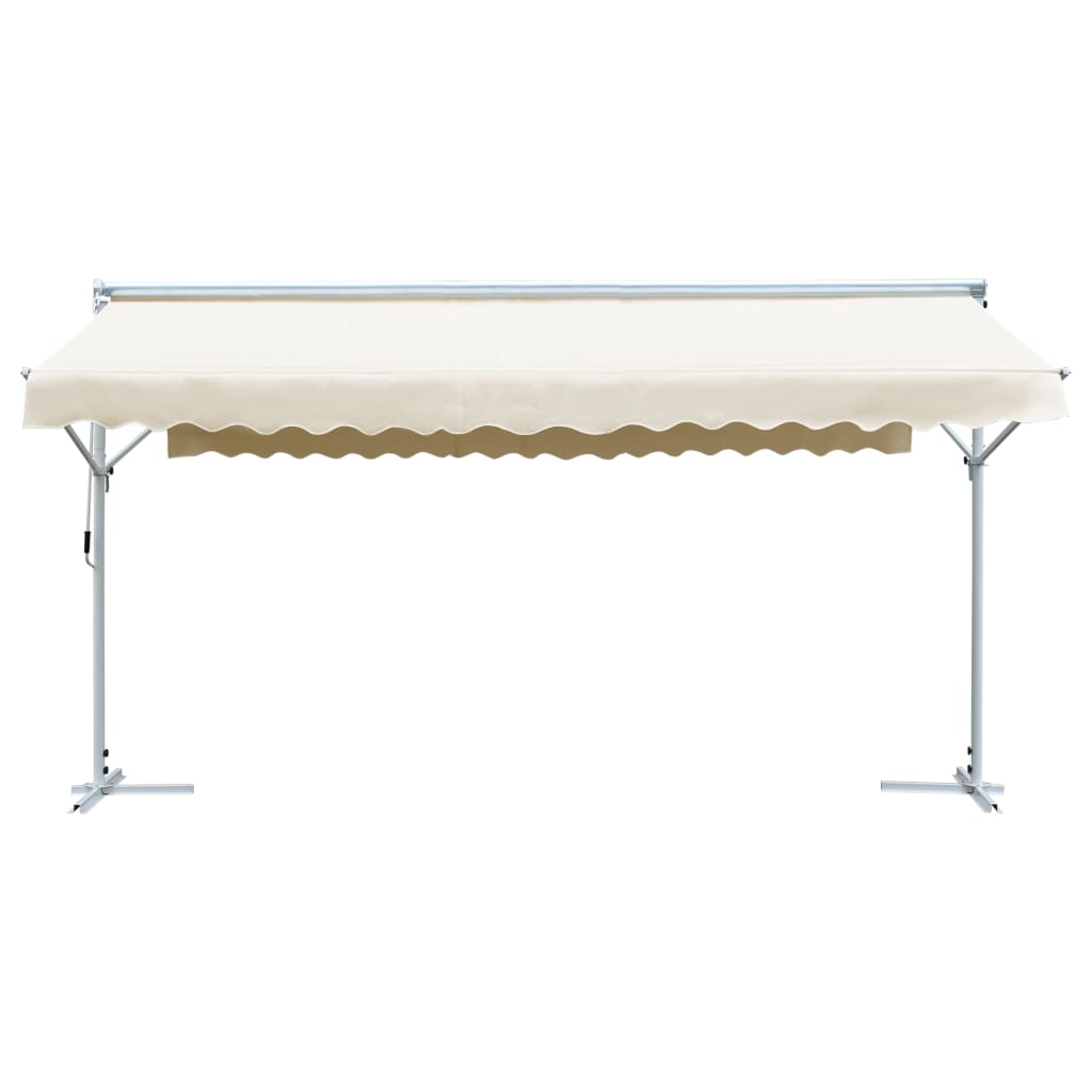 Samostojeća tenda 600 x 300 cm krem