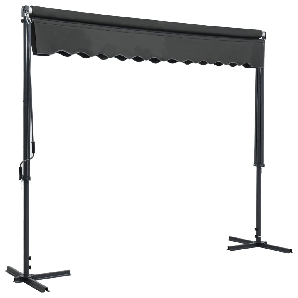 Samostojeća tenda 300 x 300 cm antracit