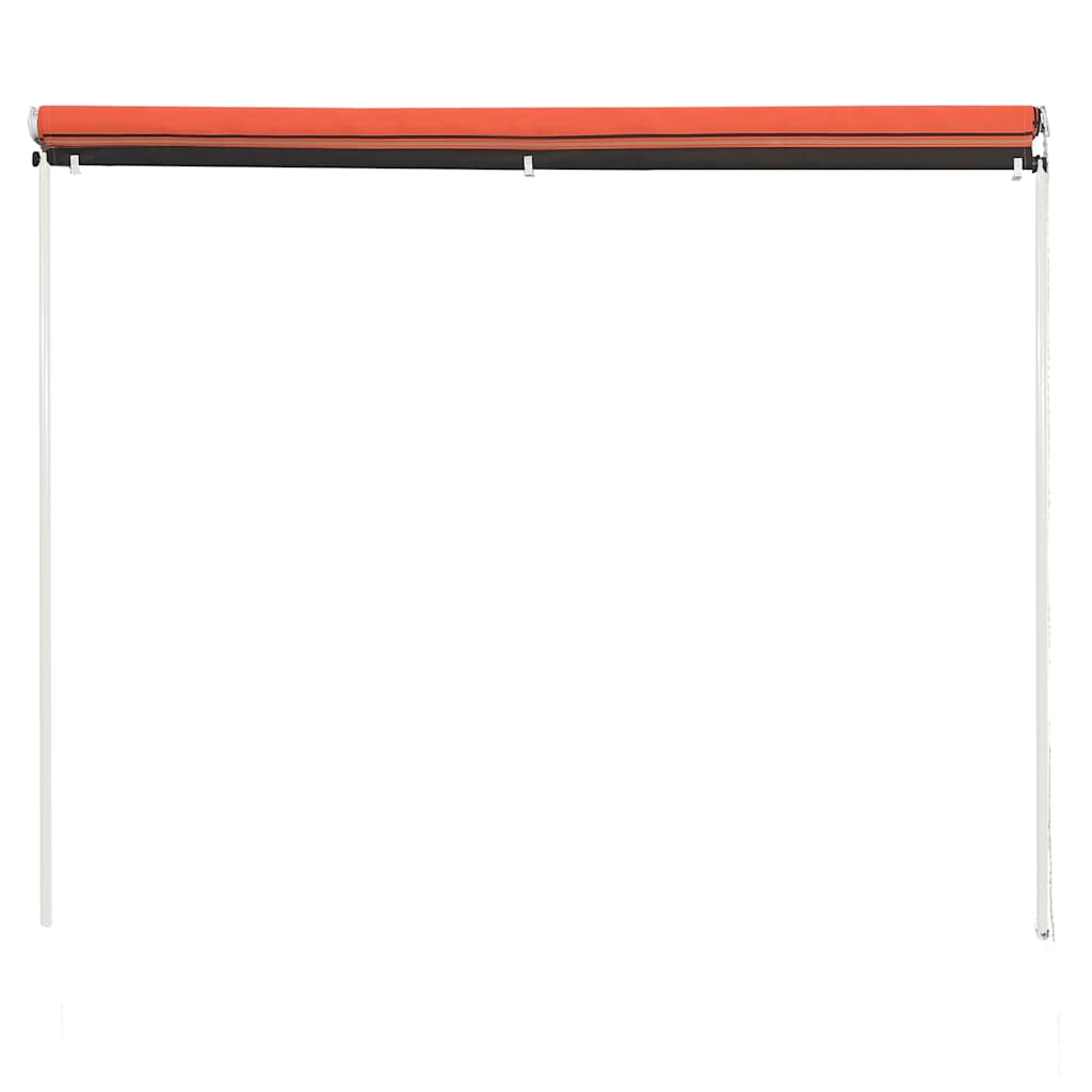 Tenda na uvlačenje 250 x 150 cm narančasto-smeđa