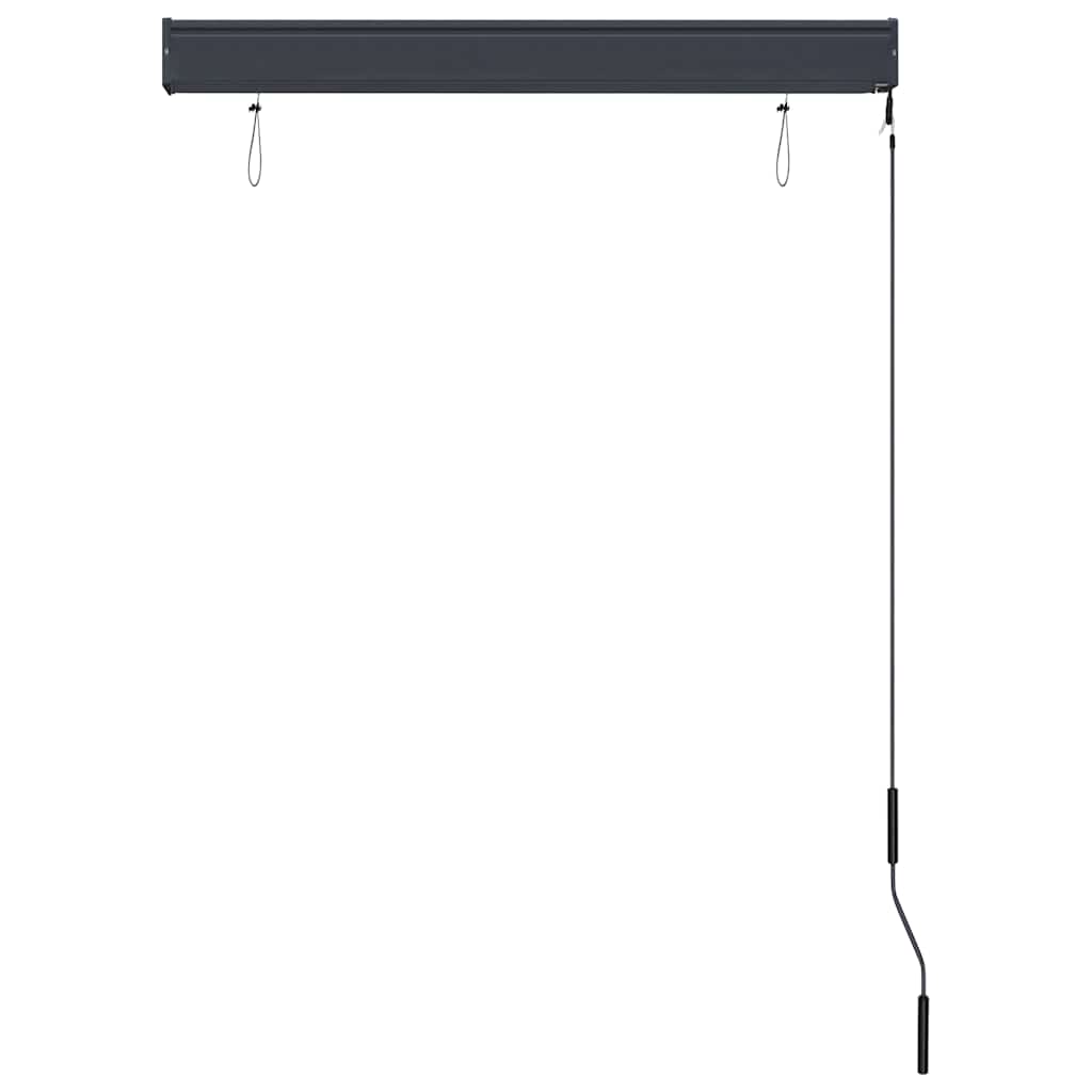 Vanjska roleta 100 x 250 cm žuto-bijela