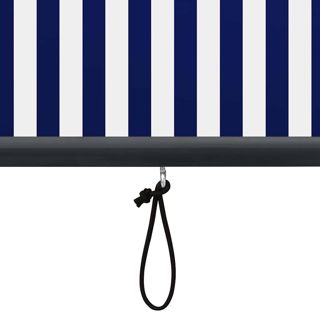 Vanjska roleta 120 x 250 cm plavo-bijela