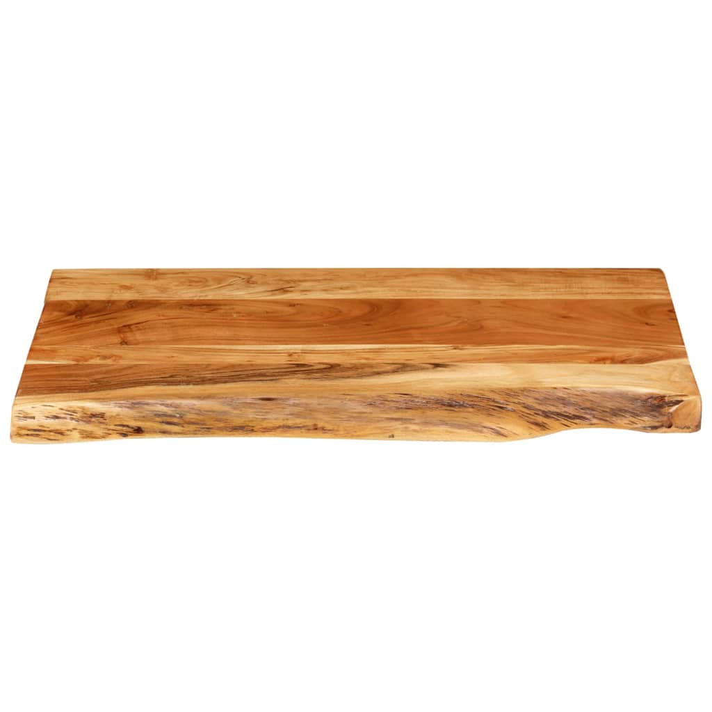 Vrh za kupaonski ormarić od bagremovog drva 80x52x3,8 cm