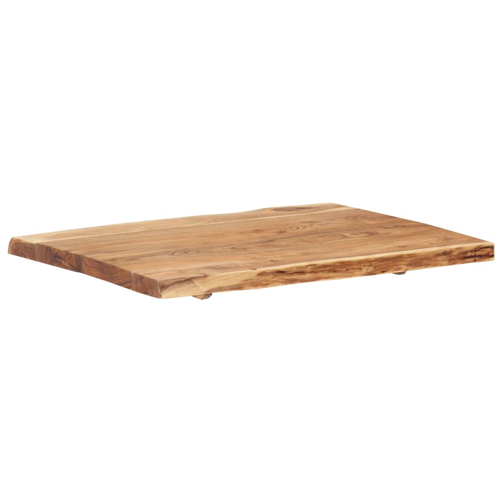 Stolna ploča od masivnog bagremovog drva 80 x (50-60) x 3,8 cm