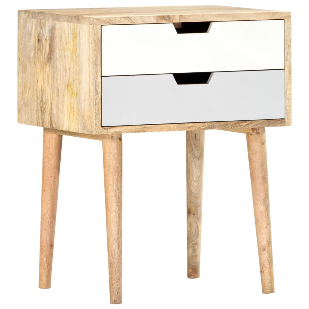 Noćni ormarić 47 x 35 x 59 cm od masivnog drva manga