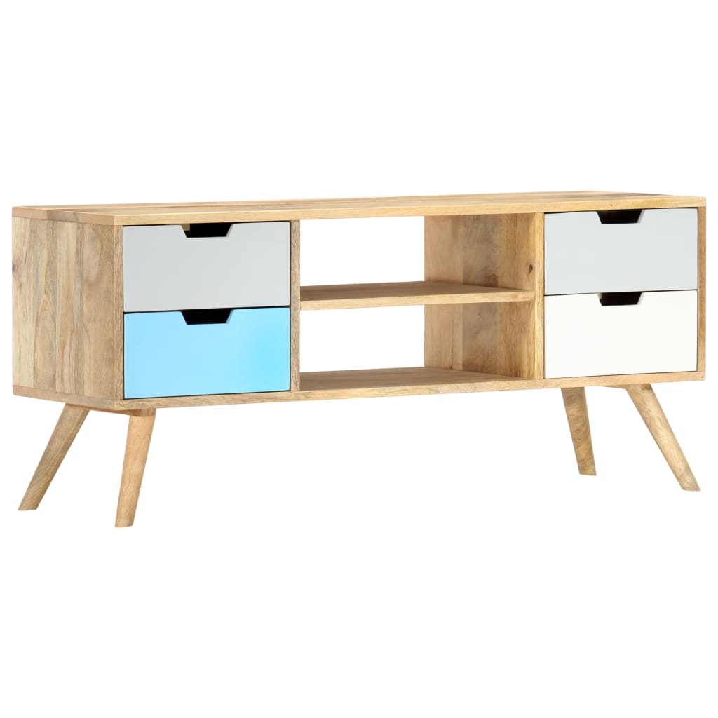 TV ormarić 110 x 35 x 48 cm od masivnog drva manga