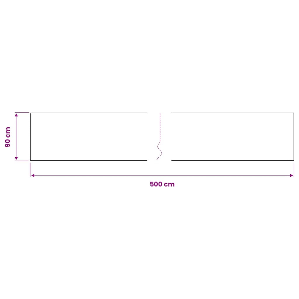 Samoljepljiva folija za namještaj bijela 500 x 90 cm PVC