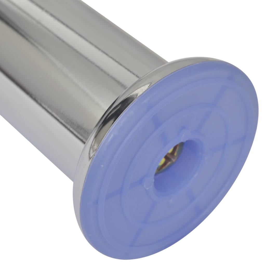 Okrugle noge za kauč 8 kom kromirane 120 mm