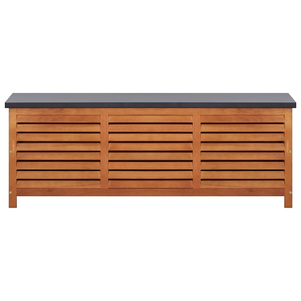 Vrtna kutija za pohranu 150x50x55 cm masivno drvo eukaliptusa