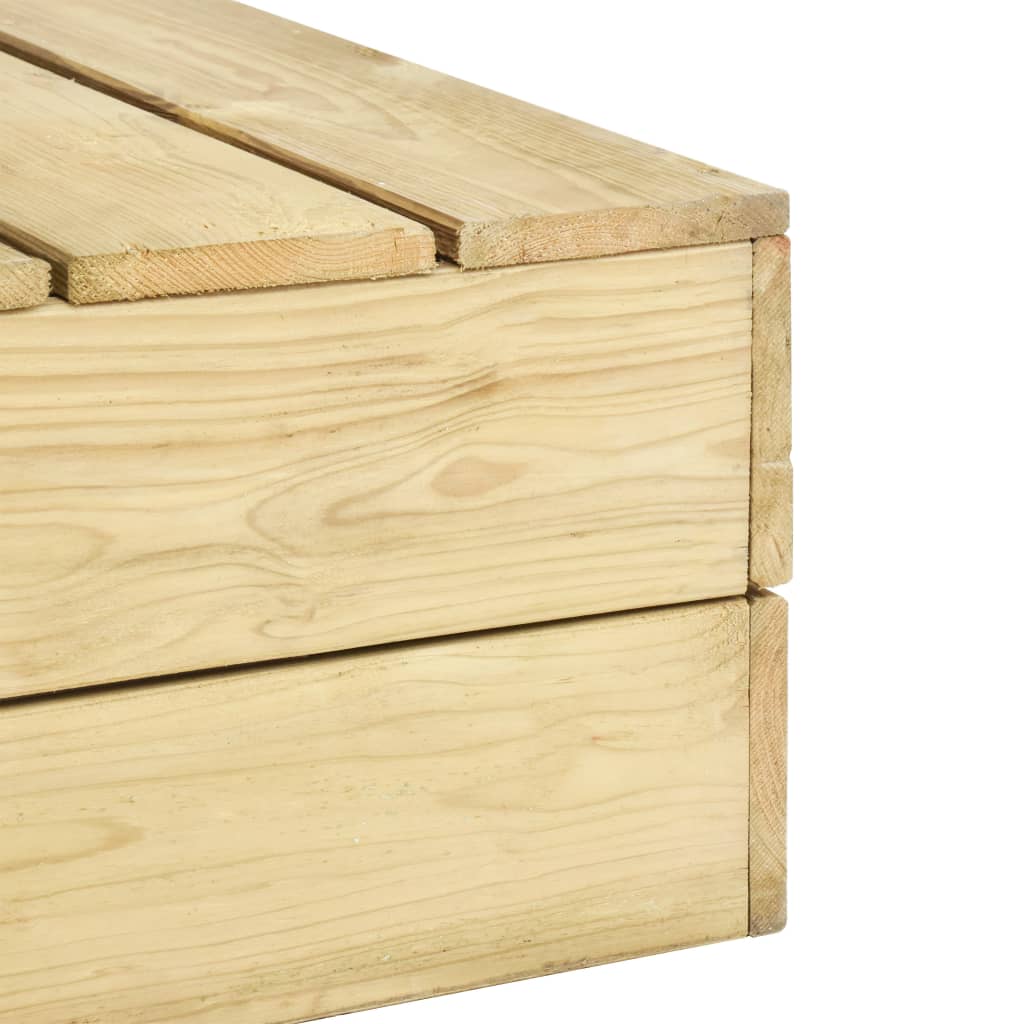 Vrtni stol 75 x 75 x 31 cm od impregnirane borovine