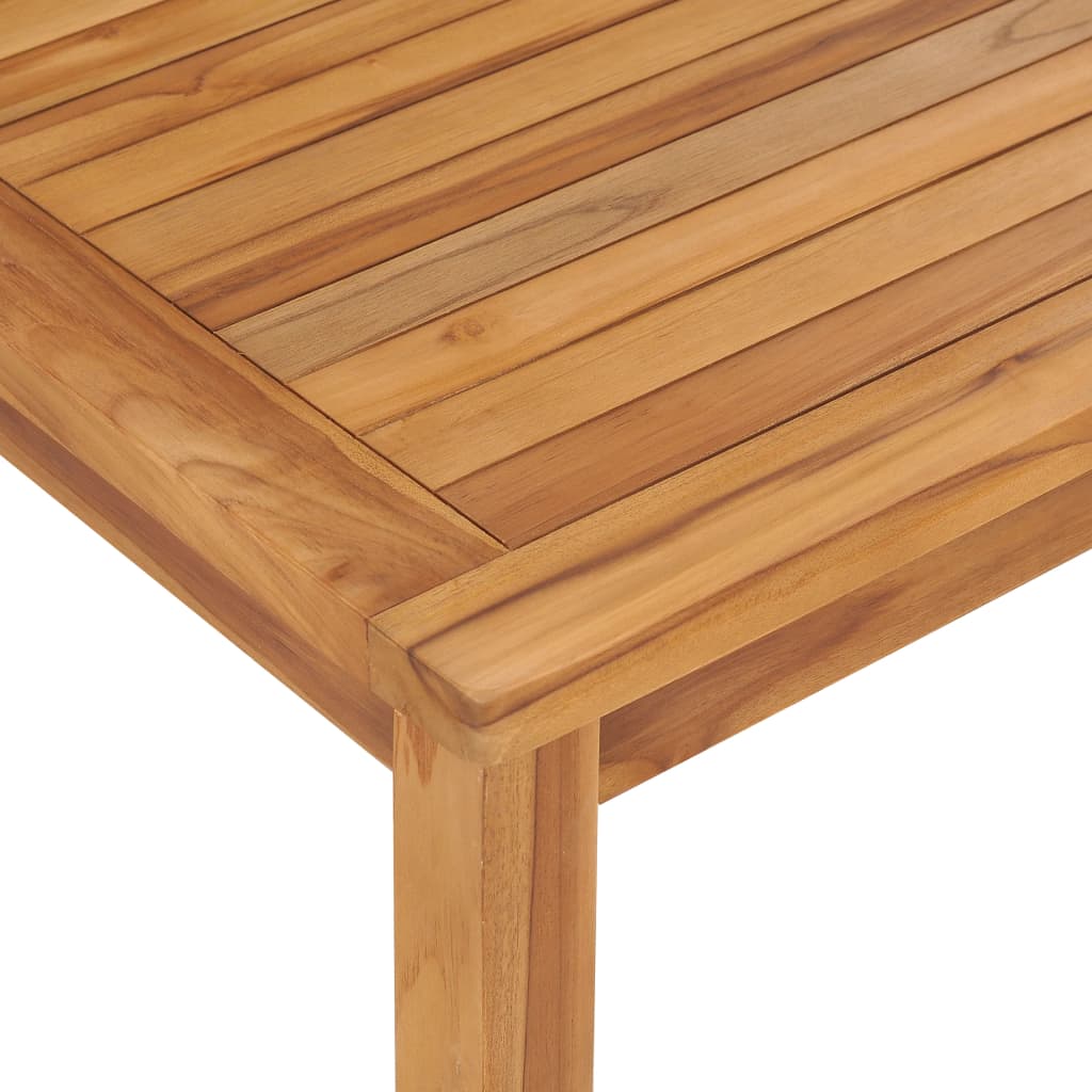 Vrtni blagovaonski stol 120 x 70 x 77 cm od masivne tikovine
