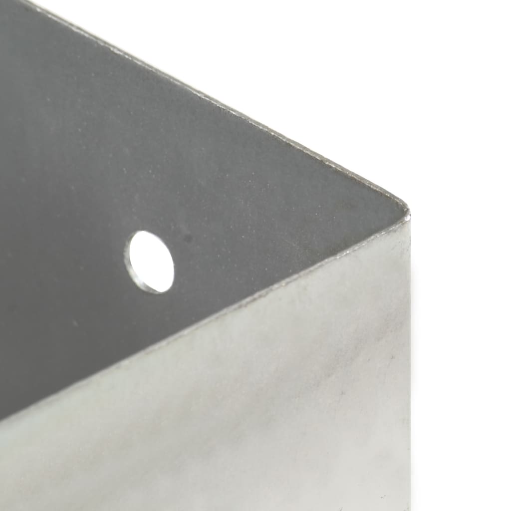 Sidra za stupove 4 kom od pocinčanog metala 81 mm