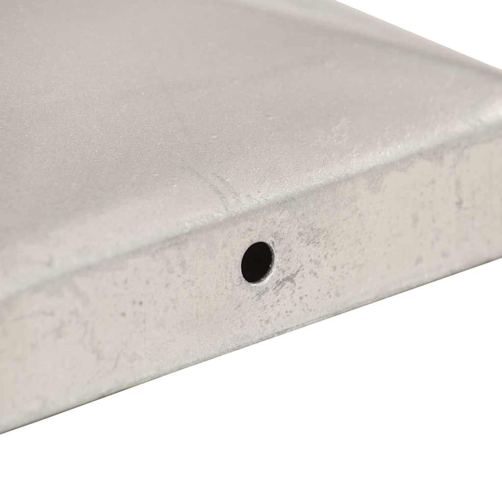 Piramidalni poklopci za stupove ograde 6 kom metalni 81 x 81 mm