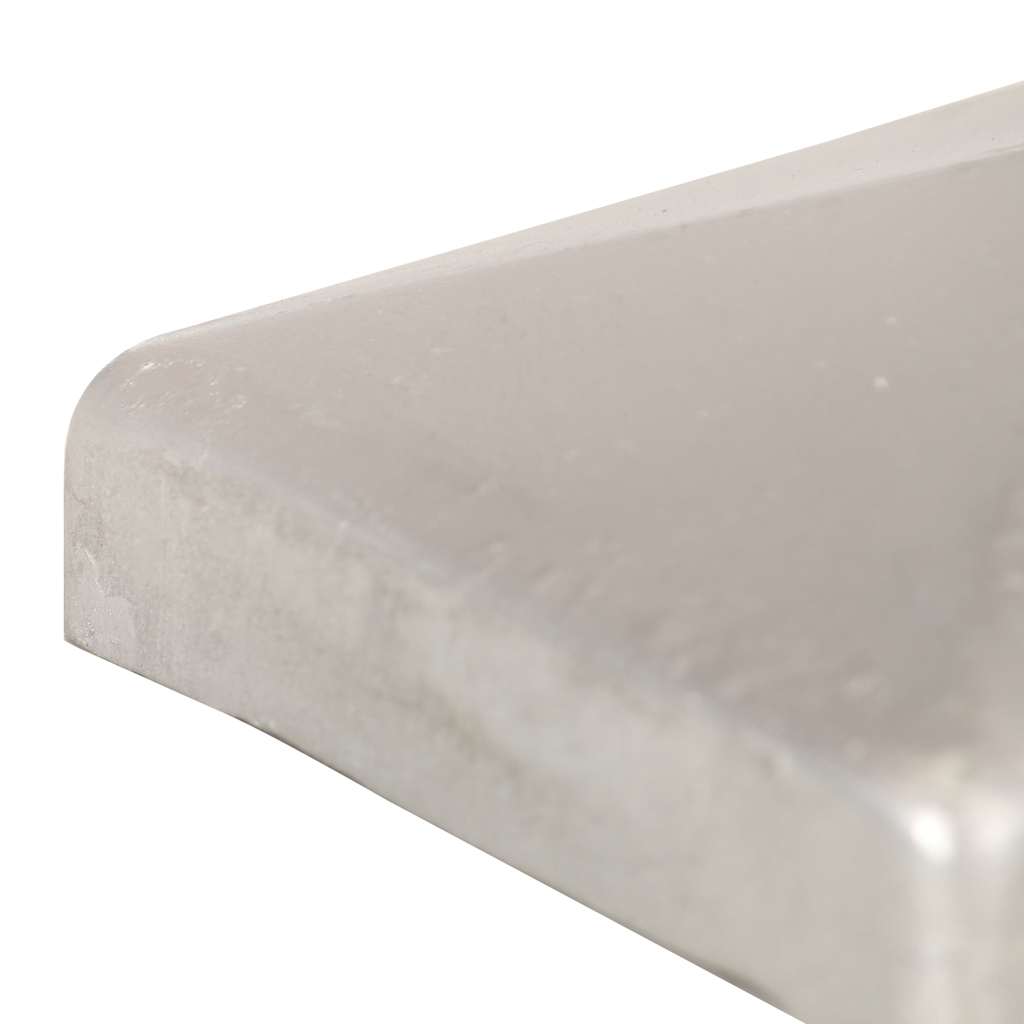 Piramidalni poklopci za stupove ograde 6 kom metalni 81 x 81 mm
