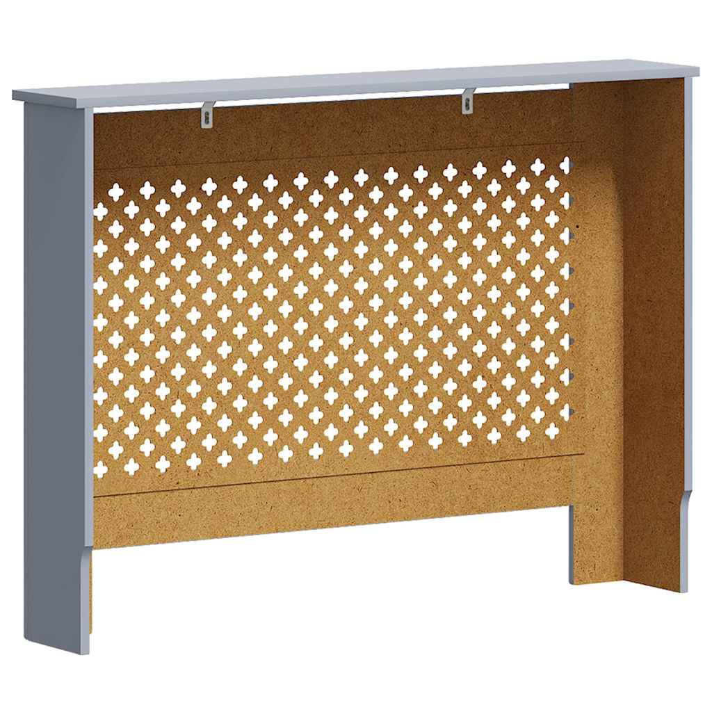 Pokrov za radijator antracit 112 x 19 x 81,5 cm MDF