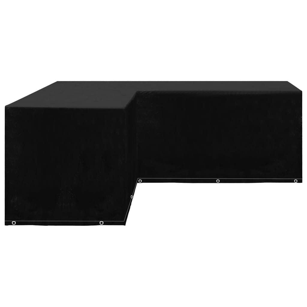 Navlaka za vrtni namještaj u L-obliku s 12 ušica 250x250x90 cm