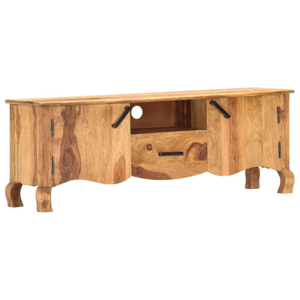 TV ormarić 115 x 30 x 42 cm od masivnog drva