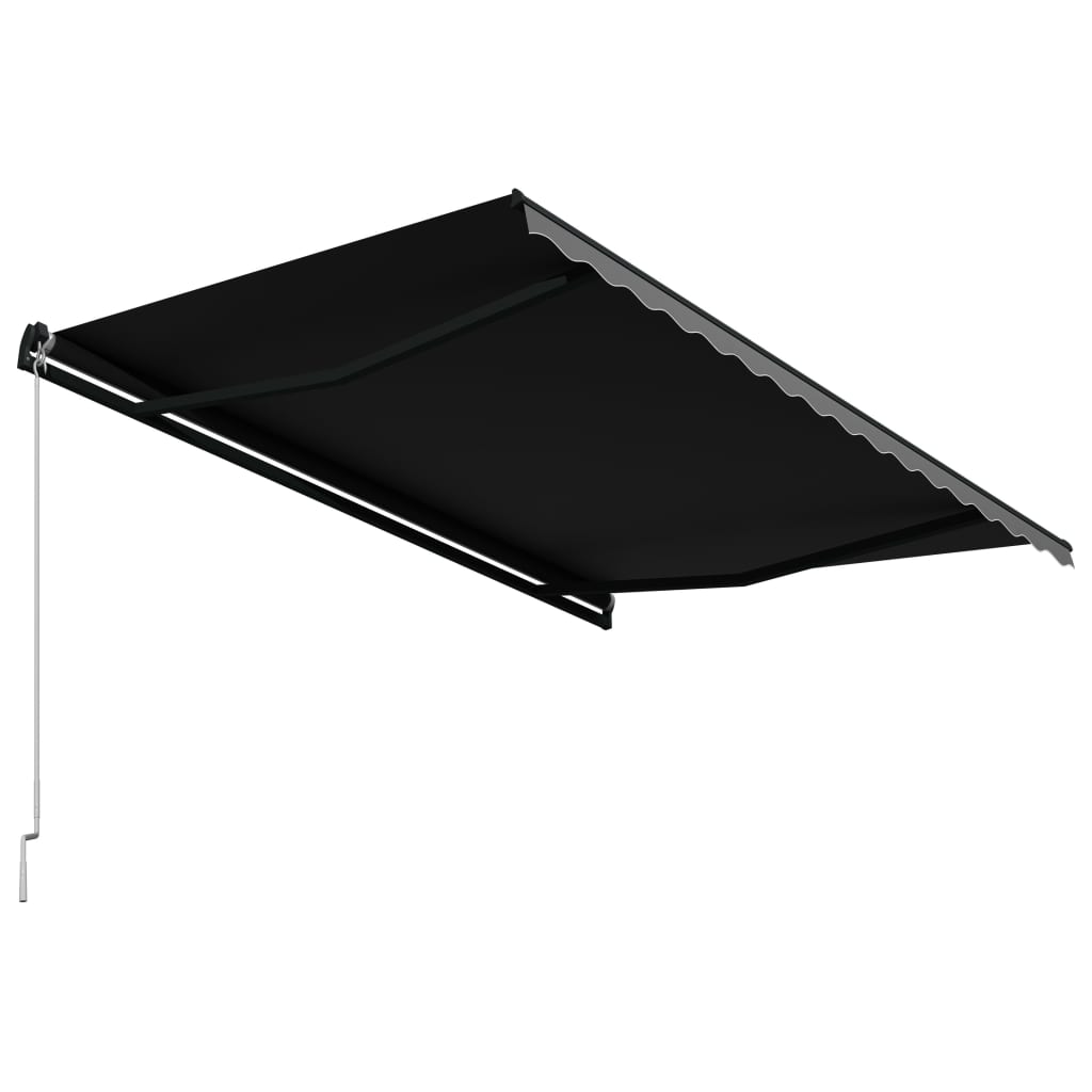 Tenda na ručno uvlačenje 450 x 300 cm antracit