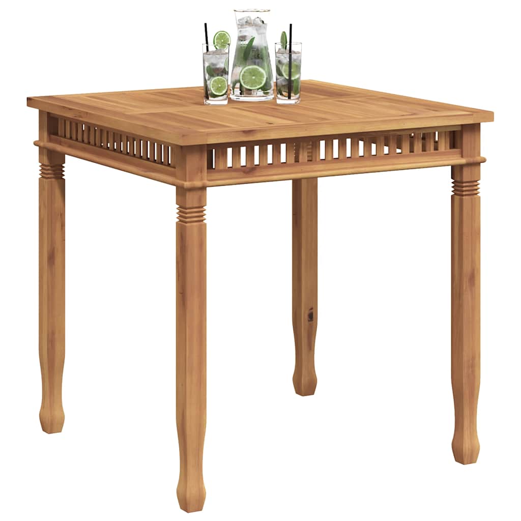 Vrtni blagovaonski stol 80 x 80 x 80 cm od masivne tikovine
