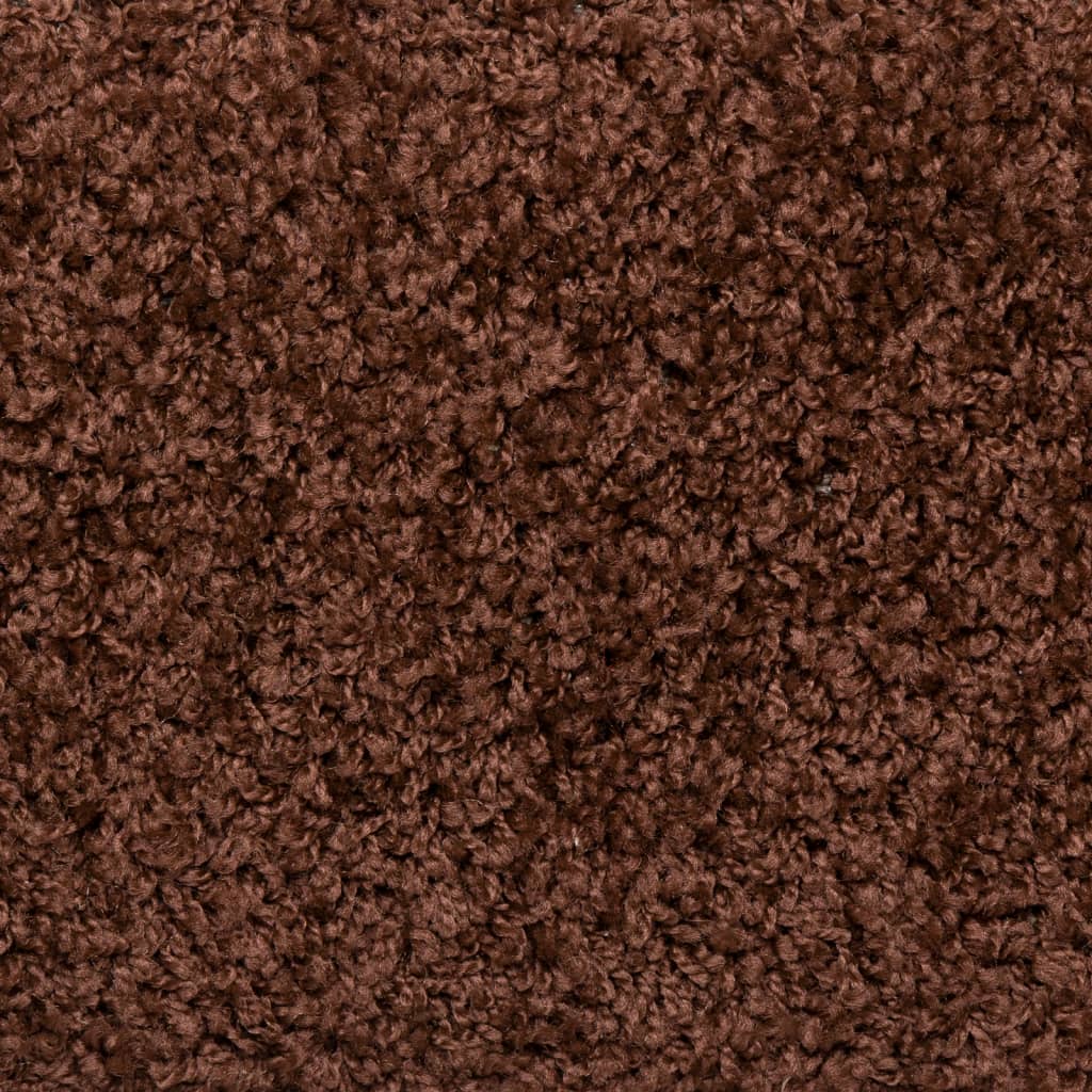 Prostirke za stepenice 15 kom 65x21x4 cm smeđe pravokutne rubove