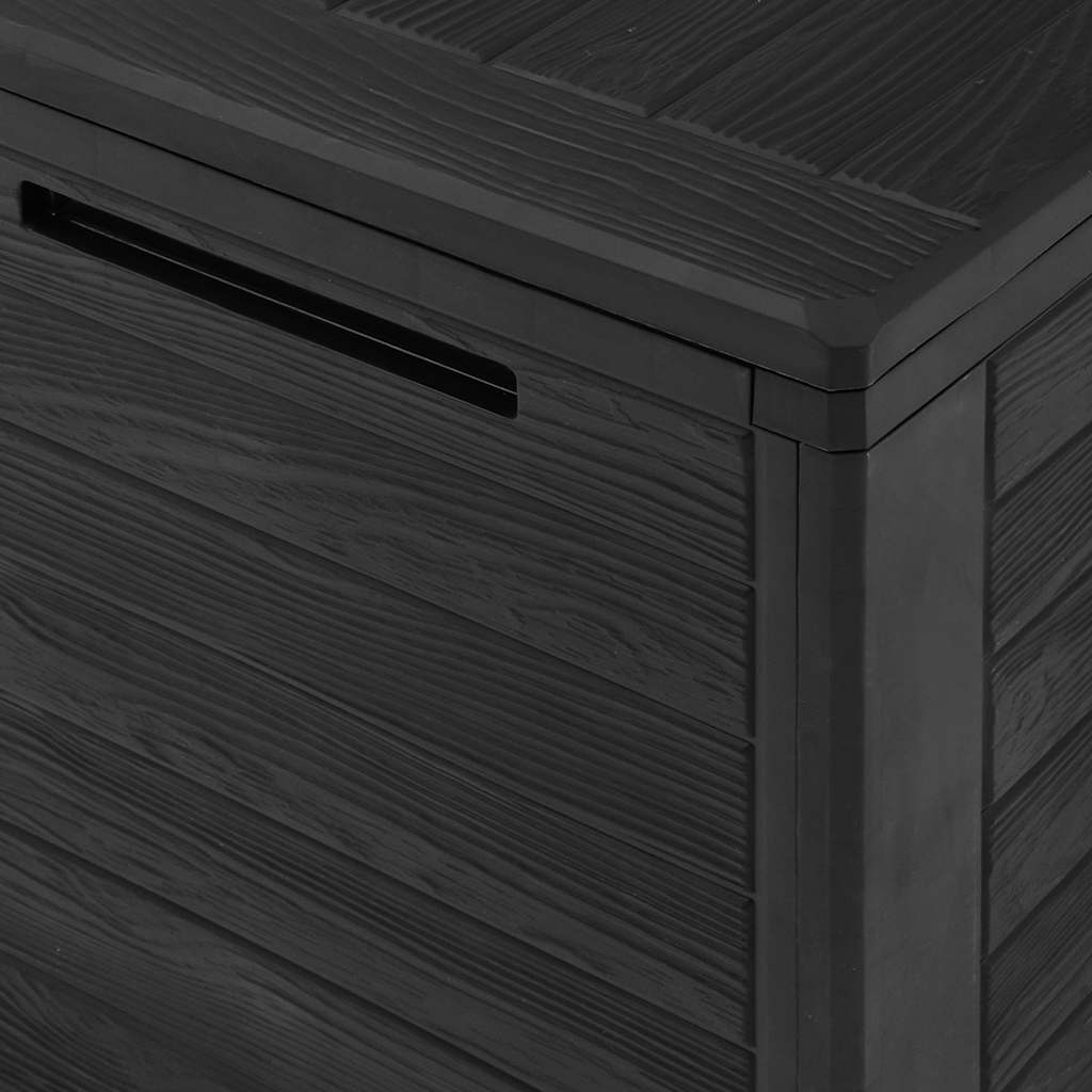 Vrtna kutija za pohranu antracit 116 x 44 x 55 cm