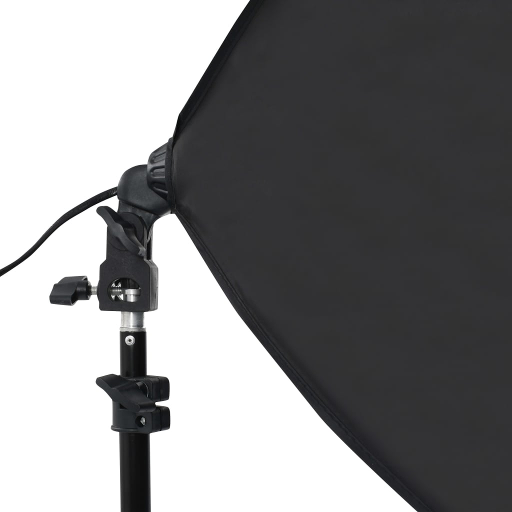 Komplet fotografske opreme sa svjetlima softbox i pozadinama