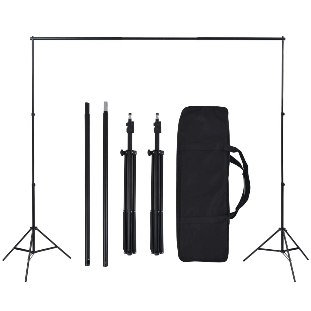 Komplet fotografske opreme sa svjetlima softbox i pozadinama